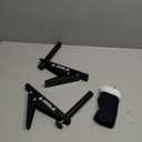 JOOLA Premium Inside Table Tennis Net and Post Set - 72" Regulation Size - Portable and Easy Setup - Ping Pong Spring Clamp Net - Black