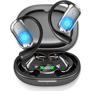 AI Real-Time Translation Earbuds-3-in-1 Wireless Bluetooth Translation Headphones for 144 Languages & Accents,Compatible with iOS & Android, Translation Device for Travel, Business, Learning (Black)