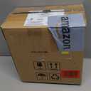 Amazon Basics Air Circulator Desk Fan for Bedroom, Home and Office, 90-Degree Tilt Head, 3 Speed Settings, Cooling, 35 Watts, Black, 11.1"W x 6.3"D x 10.9"H