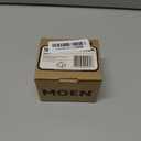 Moen Eva Brushed Nickel Transitional Single Robe Hook, Wall Mounted Hanger for Bath Robe or Towel, YB2803BN