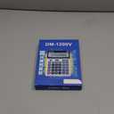 Desk Calculator 12 Digit Extra Large LCD Display, Touch Comfortable with Big Buttons, PXY Two Way Power Battery and Solar Standard Function Office Calculators
