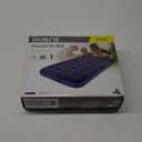 Twin Size Air Mattress Inflatable Bed for Camping & Home, Blow Up Sleeping Pad