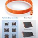 16.4 FT / 5 Meter 14AWG DC Extension Cable for Solar Panel Compatible with Jackery SolarSaga 100W/200W Solar Panel for Jackery Portable Power Station