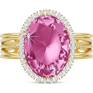 Adjustable Cocktail Ring Costume Jewelry for Women