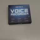 132G (9800 Hour) Voice Activated Recorder - Elasound Voice Recorder with AI-Intelligent Triple Noise Reduction, Portable Audio Recorder for Work, Lectures, Meetings, 100H Continuous Recording Device (Black)