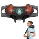 Etekcity FSA Eligible Cordless Neck Massager for Pain Relief Deep Tissue, Shiatsu Shoulder Massager with Heat, Massage Tools for Trapezius, Lymphatic Drainage, Relaxation Therapy, HSA Items, Cadeo