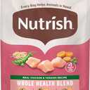 Nutrish Little Bites Small Breed Premium Natural Dry Dog Food, Real Chicken & Veggies Recipe, 6 Pounds (Packaging May Vary), (Rachael Ray Nutrish) BBD: 10/21/2026