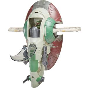 STAR WARS Mission Fleet Starship Skirmish, 2.5 Inch Boba Fett Action Figure and Starship Vehicle, Toys for 4 Year Old Boys and Girls and Up