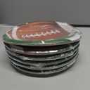 Creative Converting 331932 Football Party Dessert Plates Brown 6 Pack