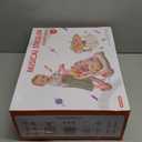 QDRAGON 3 in 1 Baby Walker and Activity Center for Girl, Learning to Walk, Sit to Stand, Early Educational Push Toys with Music Panel for Infant Toddler 12+ Months Pink