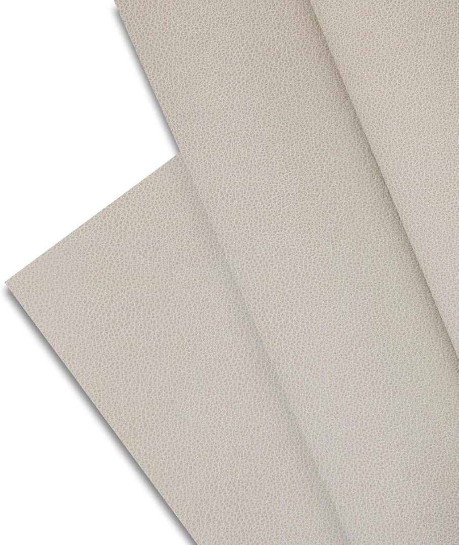 Majestic Giftware PU Faux Leather Fabric 6 Yard (CFE19-54X216)| Pebble Synthetic Vinyl Faux Leather Sheets by The Yard for DIY Crafts, Upholstery | Waterproof & Easy to Clean - 54" X 216" (E19-pebble)