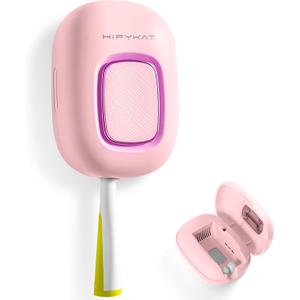 Toothbrush Sanitizeri Case with U V-C Lights, Dryer Heating, Fan Drying - Rechargeable Portable Toothbrush Cover, Magnetic Wall Mount Sterilizeri Box for Home, Travel & Fits All Toothbrushes