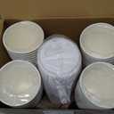 JOYIN 48 Pcs Merry Christmas Disposable Cups with Sleeves and Lids, 8 Designs Xmas Drinkware 16 oz Paper Cup For Hot Chocolate Coffee Cold Beverage Holiday Tableware Winter Party Supplies Favors