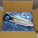 Aluminum Snow Shovel - Heavy-Duty Metal Shovel with D Handle,55.1 Inch Snow Shovel for Driveway,Mulch Shovel for Clear Snow from Streets, Garages and Factories