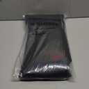 Surmente Black Tablecloth 90 x 132-inch Rectangular Polyester Table Cloth for Weddings, Banquets, or Restaurants