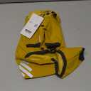 Yellow Puppy Raincoat, Waterproof Dog Jacket with Hood & Leash Hole, Reflective Strap - XS