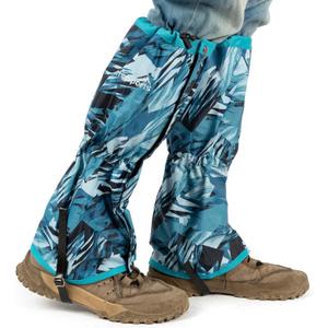 Leg Gaiters for Men and Women Waterproof Adjustable Gators for Hiking Boots in Climbing Hunting Trekking Snow Gaiters (Large-X-Large, DoodleC)
