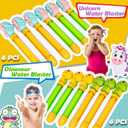 Dramosary 12 Pack Super Water Soaker Blaster Squirt Guns, Dinosaur Unicorn Water Shooters for Kids Bulk Summer Outdoor Swimming Water Game Fighting Play Toys