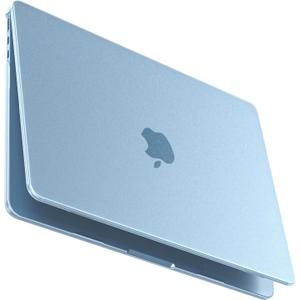 BlueSwan for MacBook Air 13 inch Case, M5 M4 M3 M2 2026-2022 A3449 A3240 A3113 A2681, 100% Match Official Color, Scratch Resistant, Easy to Snap on, Air 13.6 Hard Shell Protective Laptop Cover (Sky Blue Clear)
