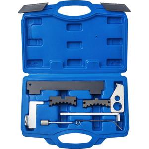 Orion Motor Tech Engine Camshaft Tensioning Locking Alignment Timing Belt Tool Kit Compatible with Chevy Cruze Aveo Alfa Romeo Fiat 16V 1.4 1.6 1.8 en6340 km6340 (blue)