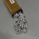 Curtain Track Rollers Curtain Mute Wheel Rollers Hook Pulley Runners/Sliders for Ceiling/Wall Mount Curtain Tracks 30PCS