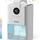 Dehumidifier, Airelax 1000ml Dehumidifiers for Home, Whisper-Quiet Small Dehumidifier for Bedroom with Auto Shut Off, 5 Touch Function Buttons, Dehumidifiers for Basement, Bathroom, Closet, RV