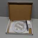 yadoker Plant Grow Light, LED Growing Light Full Spectrum for Indoor Plants, Height Adjustable, Automatic Timer, 5V Low Safe Voltage, Idea for Large Plant Light (Pack of 1, White)