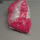 LOLANTA Little Kids Girls' Dance Costumes Sparkly Sequin Jacket & Pants Dance Set Zipper up Coat Outerwear (Rosered, 5-6 Years)