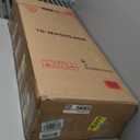 TEENFON Tall Storage Cabinet with 3 Door Shelves & 1 Drawer, Narrow Kitchen Pantry Cabinet for Living Room, Bathroom, Entryway, White