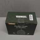 YAUNGEL 2 Pcs Pine Cone Candles Flameless with Remote Timer, Real Wax Christmas Battery Operated Pine Cone Candles, 3D Wick Battery Candle Flickering for Christmas Thanksgiving Day Holiday Home Decor