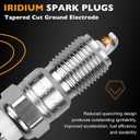 HQPASFY Ignition Coil Pack UF486 & Iridium Spark Plugs Set of 6 Compatible with 2009-2012 Ford Escape, Ford Fusion, Mazda Tribute, Mercury Mariner, 2006-2011 Mercury Milan Replace# GN10238