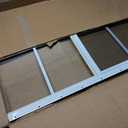 COLORPAPA 2 Pack Shed Windows, 10"x29" Sliding Windows, Transom Window with Tempered Glass for Shed, Chicken Coop, Playhouse, Household, Garage, Barns (White)