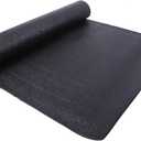 Fitvids All Purpose 1/4-Inch High Density Anti-Tear Exercise Yoga Mat with Carrying Strap, Multiple Colors