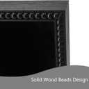 16x20 Graduation Shadow Box Frame , Graduation Display Case with Unique Design Beads, HD Glass Window, Metal Lock, Memory Box for Graduation Keepsake, Graduation Cap and Gown, Black