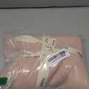 Knitted Organic Cotton Baby Blanket- Swaddle Blanket, 30" x 40" Soft Receiving Blanket for Newborn (Blush Ultra-Soft)