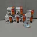 MR16 Halogen Bulbs 2 Pin, 12V 50W 6 Packs Halogen Light Bulbs Gu5.3 Base Dimmable with Clear Glass Cover, 2700K Warm White for Landscape Lights, Track Lights, Fiber Optics, Desk Lamps