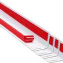 Wall Corner Protector, Self-Adhesive Wall Corner Guards, 1.58" W x 35.4" LDurable Wall Corner Furniture Stairs Baby Guard Edge Protector, White, 4 Pieces