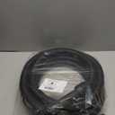 MP Maresh Products Vacuum Cleaner Replacement Hose - Vacuum Hose Extension for Wet Dry Vacuums, Heavy Duty Crushproof Industrial Grade 15 Foot Hose by 1-1/4 Inch Air Suction Control Connector - Black