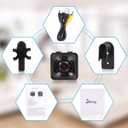 Mini Spy Camera, 1080P HD Mini Spy Camera with Audio and Video Recording, Night Vision, Motion Detective - No Wi-Fi Need