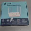 AC1200 WiFi Router Dual Band Wireless Internet Router, Wireless Speed Up to 1.2 Gbps, Gigabit Ethernet Ports, Support Bridge/Repeater Mode, Guest Network, IPV6, EasyMesh, Parental Controls