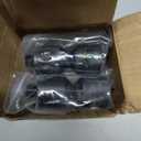 1-1/8" Two Hole Pins Built-in Level 6061 Aluminum 2 Hole Flange Alignment Pin with Anodized Oxide Black Finish 4Pcs