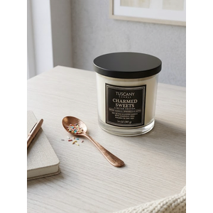 Tuscany Candle Charmed Sweetsimited Addition Baked Vanilla, Sprinkles & Icing