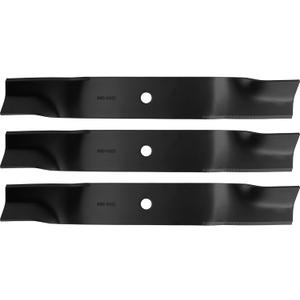 OCPTY High Lift Blades 60 inch Deck Mower Blades for Cub Cadet 01005338, 01005338P, 02005019, 742-04415, 942-04415 DS60 M60-CT M60-KH ZHD-S60 M60-KH ROPS M60-KHEFI M60-KW Recon 60 ZHD-S60,3 pack