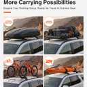 T-Slot Roof Rack Cross Bars fit for 2026 Toyota RAV4, Lockable Bar | 220 lbs Aluminum Crossbars for Flush Side Rails, Rooftop Cargo Carrier Bars for Cargo Basket Family Trips, Kayak Bike Luggage