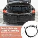NO.912-779 Fuel Filler Door and Trunk Lid Release Cable Assembly for Honda Accord 2013 2014 2015 2016 2017 Trunk Door and Fuel Lid Latch Lock Release Cable No.74880T2FA01
