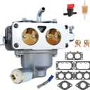 791230 Carburetor, Compatible with 4 Cycle 20HP 21HP 23HP 24H intek V-Twin 791230 799230 699709 499804 MIA10632