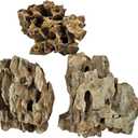 Lifegard Aquatics Dragon Ohko Rock. (for Decoration, Ponds, Fish Tank, Aquarium & Aquascaping) (1 lbs)