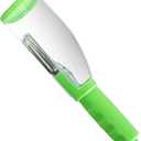 Storage Style Peel Knife, 8 Inch x 2.3 Inch Green Peeler for Vegetables and Fruits (Green)