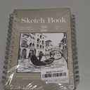 SuFly Small Sketch Book 5.5"x8.5", 2-Pack Mini Sketchbook, Spiral Bound Sketchbook Hardcover with 200 Sheets of 68lb/100gsm Mini Drawing Pad Paper, Small Sketch Pads for Drawing for Adults & Kids.