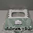 Folding Step Stool Compact Plastic Foldable Step Stool Holds Up to 300 lbs,12 inches,30cm,Non-Slip(Green) 1PCS (big)